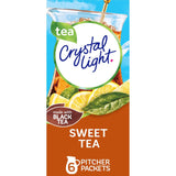 Crystal Light Sweet Tea Naturally Flavored Packets – 5 Calorie Self Care Beverage for Mindful Sipping