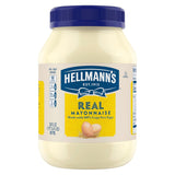 Hellmann's Real Mayonnaise 30 oz – Backyard BBQ Basting Sauce for Grilling Chicken, Ribs and Burgers