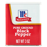 McCormick Pure Ground Black Pepper 6 oz – Streamlined Seasoning for the Minimalist Kitchen