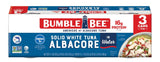 Bumble Bee Solid White Albacore Tuna in Water – Four Ingredient Clean Pantry Essential, 5 oz Recyclable Cans
