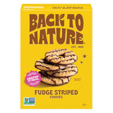 Back to Nature Fudge Striped Cookies – Kosher Plant-Based Cookies for Holistic Living Rituals, Afternoon Coffee Ritual