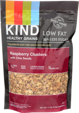 KIND Healthy Grains Dark Chocolate Granola – Gluten Free Lunch Box Snack for School, Resealable Bag for Freshness