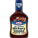 Kraft Hickory Smoke Slow-Simmered Barbecue Sauce, 17.5 oz Bottle – Outdoor Cookout Sauce for Chicken, Brisket, and Grill Parties