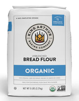 King Arthur Unbleached Organic Bread Flour – Pure Non-GMO Flour for Stress-Relieving Home Baking