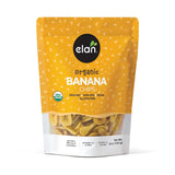 Elan Organic Banana Chips – Clean-Label Pantry Snack for Wellness Routines, Fiber and Potassium Boost