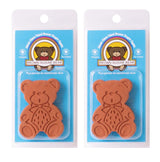 Brown Sugar Bear Original Brown Sugar Saver – One Small Tool to Replace Bread Slices and Moisture Packs, Terracotta Pack of 2