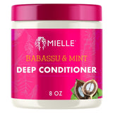 Mielle Organics Babassu & Mint Deep Conditioner – Parent-Approved Hair Treatment for Tweens, Mild Scalp Care for Delicate Strands