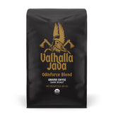 Death Wish Coffee Valhalla Java Ground Coffee – Heavy Lift Coffee for Long Study Sessions, Smooth Low-Acidity Dark Roast