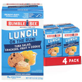 Bumble Bee Ready to Eat Tuna Kit for Outdoor Adventure, Wild Caught Lunch On The Run with Crackers and Spork, No Refrigeration