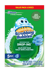 Scrubbing Bubbles Continuous Clean Drop-Ins – Effortless Limescale Control for the Minimalist Homeowner, Blue Tank Tablets