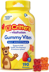 L'il Critters Gummy Vites – Family Wellness Multivitamin for Growing Children, 11 Essential Nutrients