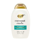 OGX Quenching Coconut Shampoo – Elevated Curl Care with Coconut Oil, Citrus and Honey, 13 fl oz 2-Pack