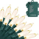 1 Pack - Green Wire Warm White