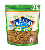 Blue Diamond Almonds Wasabi & Soy Sauce Flavored Snack Nuts – Road Trip Snack That Stays Crunchy in a Resealable Pouch, 25 Oz Bag