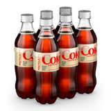 Coca-Cola Diet Coke Caffeine Free 16.9 fl oz Bottles, 6 Pack – Resealable Sugar Free Soda for Camping Coolers and Outdoor Dining