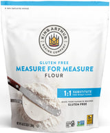King Arthur Measure for Measure Gluten-Free Flour – Allergy-Friendly 1:1 Substitute for School Lunch and Birthday Baking
