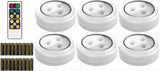 Brilliant Evolution Wireless LED Puck Light 3 Pack – Nursery and Locker Lighting with No Heat and No Open Flame