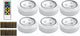Pack of 6 (Batteries Included)