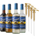 Sugar Free Syrup, Holiday Variety Pack - 25.4 Fl Oz (Pack of 4)