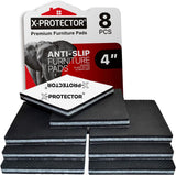 X-PROTECTOR Non Slip Furniture Pads 3" – Stable Reading Nook Chairs and Sofas for Safer Wind-Down Routines