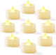 Warm White Light, White Base - Pack of 24