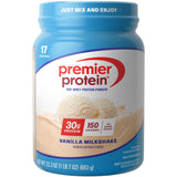 Premier Protein Powder – Café Latte Caffeinated Whey for Home Office Focus Shake, Sustained Energy During Deep Work Sessions