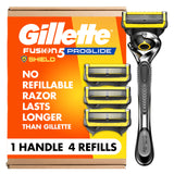 Gillette ProGlide Shield Luxury Shaver – High-End 5-Blade Design for Discerning Men
