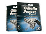 Gillette Sensor Excel Replacement Cartridges – Efficient Bulk Shave Supply for Busy Professional Bathrooms