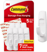 Command Damage Free Hooks – Renter Safe Wall Hooks for Holiday Decorating Without Wall Repair