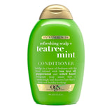 OGX Extra Strength Rosemary Mint Conditioner – Streamlined Clean Conditioner for Neutral-Toned Vanity, Rosemary Mint