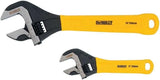 DEWALT 2-Piece Dip Grip Adjustable Wrench Set – Outdoor Patio and Camping Repair Kit