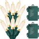 Green Wire Warm White - 2 Pack