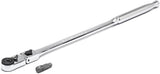 GEARWRENCH 1/4" Drive 72T Quick Release Flex Slim Ratchet 12" - 81030 Birthday Gift for DIY Gearheads and Hobbyists