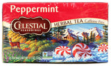 Celestial Seasonings Peppermint Herbal Tea – Caffeine-Free Calm for Home Spa and Bath Time
