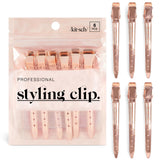 Kitsch Rose Gold Hair Sectioning Clips – High-End Salon-Grade Styling Tool for the Luxury Bathroom