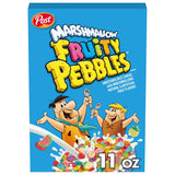 Post Fruity PEBBLES Marshmallow Cereal – Gluten Free Kids Breakfast for Nursery Snack Time
