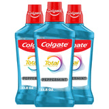 Colgate Total Alcohol-Free Oral Rinse – Alcohol-Free Protection, Safe Around Children Daily