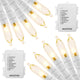 White Wire Warm White - 2 Pack