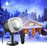 LuminScape LED Snow Lamp – Set-and-Forget Seasonal Accent for Less-Is-More Living Spaces