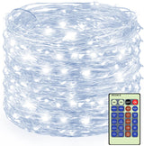 Decute 500LED Warm White Fairy Lights – Minimalist Bedroom & Apartment Ambient Lighting, 13 Modes with 8H Timer