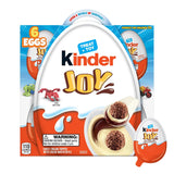 Kinder Joy Eggs Treat Plus Toy – Pantry-Friendly Snack for Kids' Lunchboxes and After-School Treats