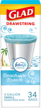 Beachside Breeze - 34 Count (Pack of 1)