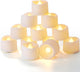 Warm White Glow, White Base - Pack of 24