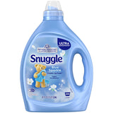 Snuggle Blue Sparkle Fabric Softener – Self-Care Laundry Essential for Bedroom Linens, Long-Lasting Calming Freshness