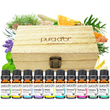 PURA D'OR Perfect10 Pure Essential Oils – Less-Is-More Aromatherapy Library for the Modern Home