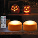 [ Pack of 2 ] - Orange Body - Bright Orange Glow - 10-Key Remote - 4 Timers - 2 Modes
