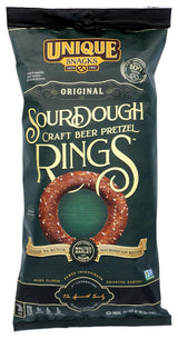 Unique Pretzel Craft Beer Sourdough Pretzel Rings 11 oz – Valentine's Day Gift for Her Who Pairs Beer and Cheese