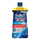 Finish Jet-Dry Dishwasher Rinse Aid for Less-Is-More Living, Quiet Monthly Refill Routine
