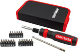 CRAFTSMAN 26-Piece Ratcheting Screwdriver – All-Purpose Tool Kit for Deck, Fence, and Backyard Builds