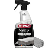 Weiman Quartz Countertop Cleaner and Polish — Elegant Housewarming Present for Friends with Granite or Quartz Counters
